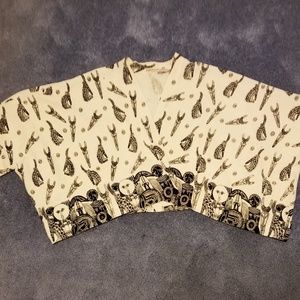 Kimono style short jacket